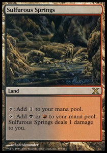 Sulfurous Springs - Tenth Edition (Rare) [10E-359]