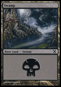 Swamp (V.2) - Tenth Edition (Land) [10E-373]
