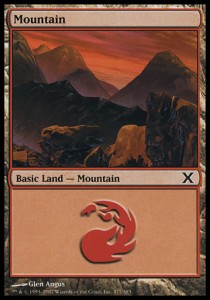 Mountain (V.2) - Tenth Edition (Land) [10E-377]