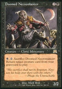 Doomed Necromancer - Onslaught (Rare) [ONS-140]