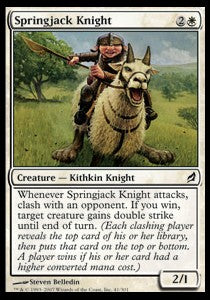 Springjack Knight - Lorwyn (Common) [LRW-41]