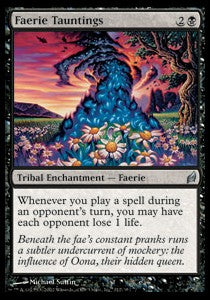 Faerie Tauntings - Lorwyn (Uncommon) [LRW-112]