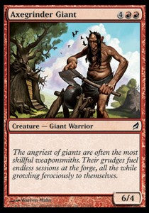 Axegrinder Giant - Lorwyn (Common) [LRW-151]