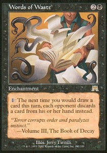 Words of Waste - Onslaught (Rare) [ONS-182]