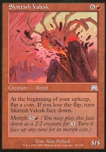 Skittish Valesk - Onslaught (Uncommon) [ONS-231]