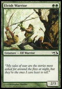 Elvish Warrior - Duel Decks: Elves vs. Goblins (Common) [EVG-5]