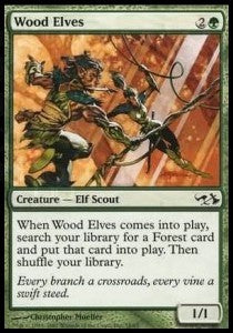 Wood Elves - Duel Decks: Elves vs. Goblins (Common) [EVG-18]