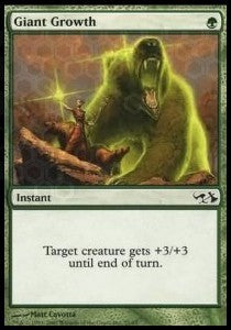 Giant Growth - Duel Decks: Elves vs. Goblins (Common) [EVG-21]