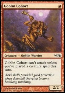 Goblin Cohort - Duel Decks: Elves vs. Goblins (Common) [EVG-38]