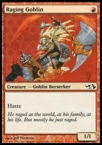 Raging Goblin - Duel Decks: Elves vs. Goblins (Common) [EVG-47]