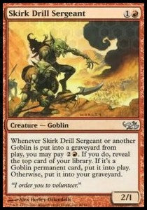 Skirk Drill Sergeant - Duel Decks: Elves vs. Goblins (Uncommon) [EVG-49]
