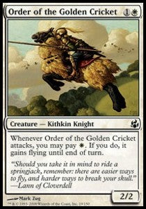 Order of the Golden Cricket - Morningtide (Common) [MOR-19]