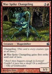 War-Spike Changeling - Morningtide (Common) [MOR-112]