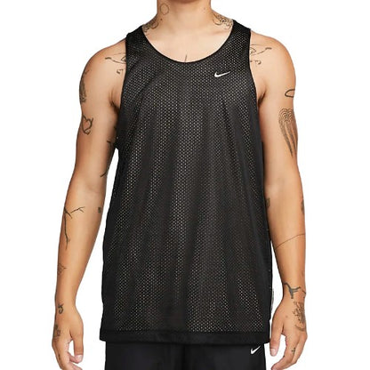 NIKE CANNOTTIERA DQ5731 DRI-FIT BLU NERA PALESTRA BASKET RUNNING