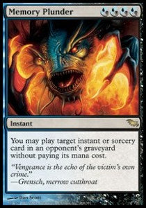 Memory Plunder - Shadowmoor (Rare) [SHM-169]