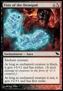 Fists of the Demigod - Shadowmoor (Common) [SHM-187]