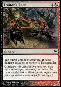 Traitor's Roar - Shadowmoor (Common) [SHM-200]