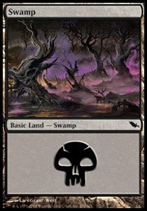 Swamp (V.1) - Shadowmoor (Land) [SHM-290]