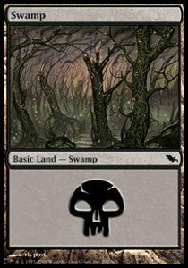 Swamp (V.3) - Shadowmoor (Land) [SHM-292]