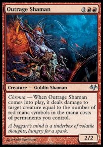 Outrage Shaman - Eventide (Uncommon) [EVE-59]