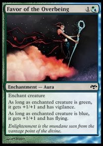 Favor of the Overbeing - Eventide (Common) [EVE-151]