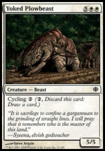 Yoked Plowbeast - Shards of Alara (Common) [ALA-31]