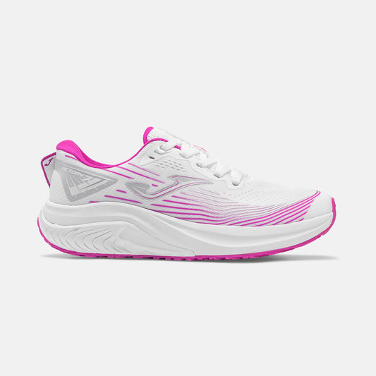 JOMA VICTORY LADY 2602 BIANCO ROSA SCARPE DA GINNASTICA PALESTRA RUNNING DONNA