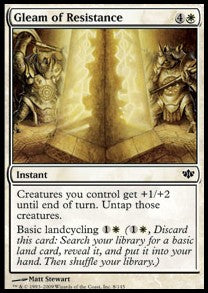 Gleam of Resistance - Conflux (Common) [CONF-8]