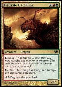 Hellkite Hatchling - Conflux (Uncommon) [CONF-111]