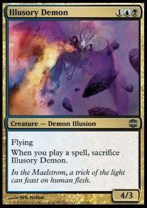 Illusory Demon - Alara Reborn (Uncommon) [ARB-21]