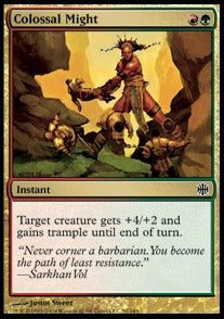 Colossal Might - Alara Reborn (Common) [ARB-51]