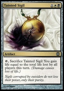 Tainted Sigil - Alara Reborn (Uncommon) [ARB-83]