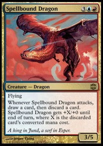 Spellbound Dragon - Alara Reborn (Rare) [ARB-90]