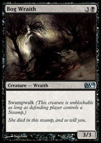 Bog Wraith - Magic 2010 (Uncommon) [M10-86]