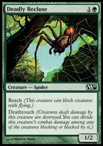 Deadly Recluse - Magic 2010 (Common) [M10-175]