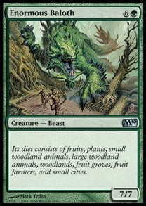 Enormous Baloth - Magic 2010 (Uncommon) [M10-180]