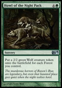 Howl of the Night Pack - Magic 2010 (Uncommon) [M10-187]