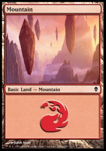 Mountain (V.1) - Zendikar (Land) [ZEN-242]