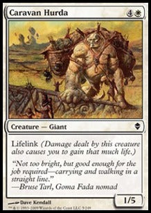 Caravan Hurda - Zendikar (Common) [ZEN-5]