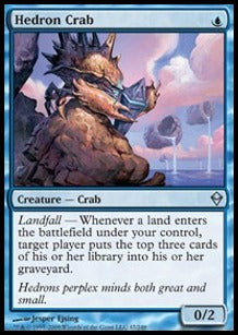 Hedron Crab - Zendikar (Uncommon) [ZEN-47]