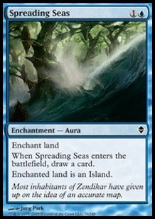 Spreading Seas - Zendikar (Common) [ZEN-70]