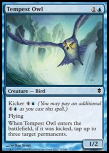 Tempest Owl - Zendikar (Common) [ZEN-72]