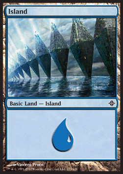 Island (V.1) - Rise of the Eldrazi (Land) [ROE-233]