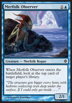 Merfolk Observer - Rise of the Eldrazi (Common) [ROE-76]