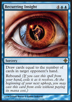 Recurring Insight - Rise of the Eldrazi (Rare) [ROE-82]