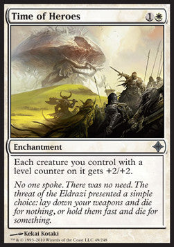 Time of Heroes - Rise of the Eldrazi (Uncommon) [ROE-49]