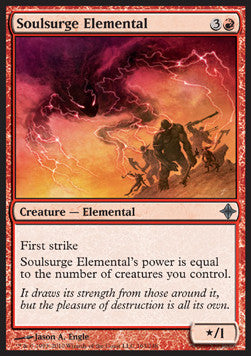 Soulsurge Elemental - Rise of the Eldrazi (Uncommon) [ROE-163]
