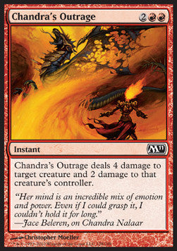 Chandra's Outrage - Magic 2011 (Common) [M11-128]