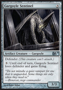 Gargoyle Sentinel - Magic 2011 (Uncommon) [M11-207]