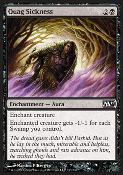 Quag Sickness - Magic 2011 (Common) [M11-111]